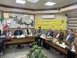 نشست اعضای اتاق خبر اجلاسیه ملی شهدای غریب دوران اسارت در همدان 
