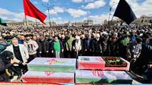 ����تشییع ۶ شهید والامقام در حمله آمریکایی و صهیونیستی 