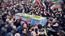 پیکر شهید والامقام مهدی مرادی برروی دستان مردم همدان تشییع شد